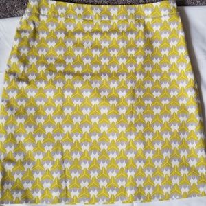 Fully lined Banana Republic skirt.